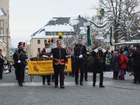 8  Bergparade zum Marienberger Weihnachtsmarkt am 3. Advent 2018 - Landesbergmusikkorps Sachsen Schneeberg